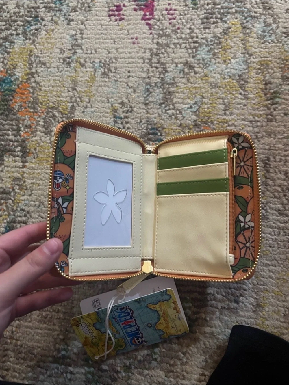 Loungefly one peg wallet NWT